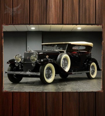 Металлическая табличка Cadillac V16 452 Dual Cowl Sport Phaeton